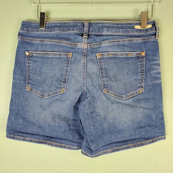 Anthropologie Pilcro and the Letterpress Stet Modest Denim Shorts Size 28 - Picture 2 of 6